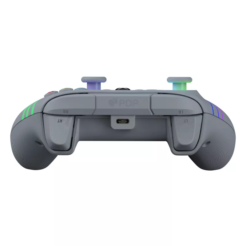 PDP Afterglow Wave Pilka USB Žaidimų Pultelis Analogue / Digital PC, Xbox One, Xbox Series S, Xbox Series X