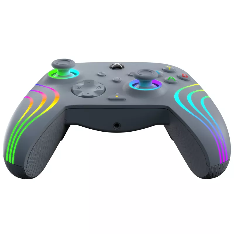PDP Afterglow Wave Pilka USB Žaidimų Pultelis Analogue / Digital PC, Xbox One, Xbox Series S, Xbox Series X