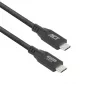 ACT USB4 20Gbps 240W USB Type-C kabelis, 2 metrai, 2 m, USB C, USB C, USB4 Gen 2x2, 20 Gbit/s, juoda