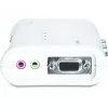 KVM jungiklis Trendnet TK-409K USB VGA 2048x1536 1,6 m laidinis mėlynas
