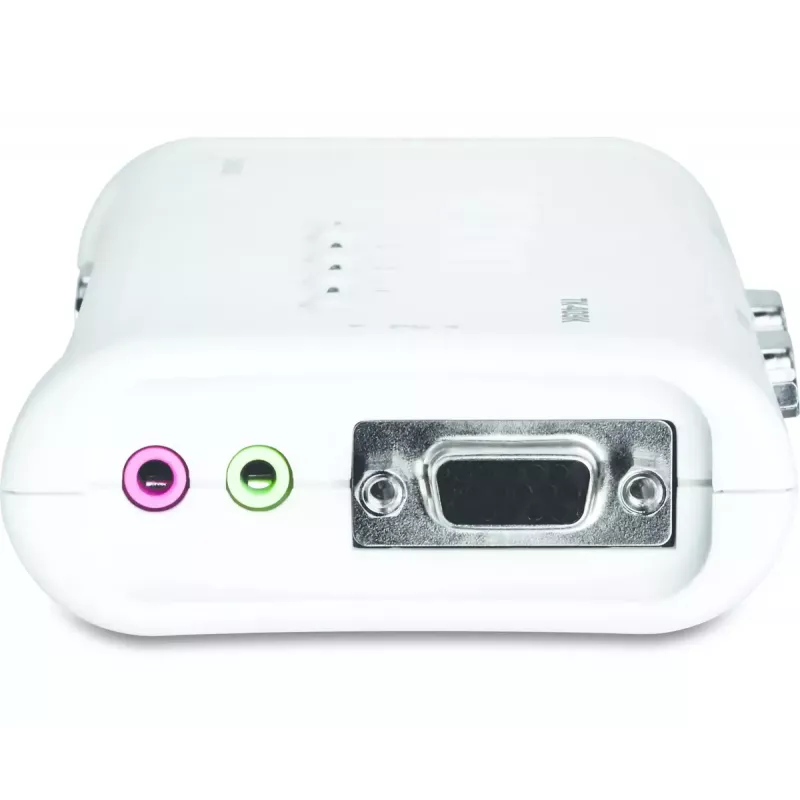 KVM jungiklis Trendnet TK-409K USB VGA 2048x1536 1,6 m laidinis mėlynas