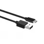 ACT USB 3.2 Gen1 įkrovimo/duomenų laidas A kištukas - C kištukas 1 metras, nailonas