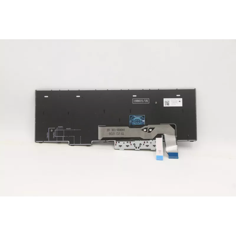 Lenovo 5N20W68156 nešiojamojo kompiuterio atsarginė dalis Klaviatūra