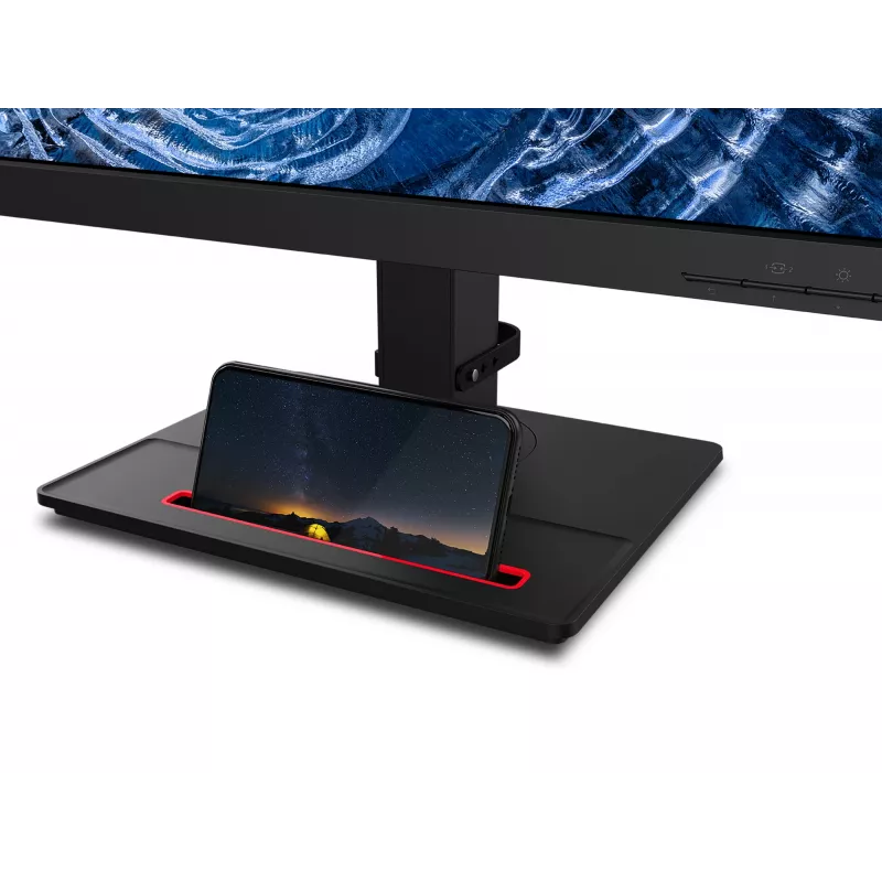 Lenovo ThinkVision T24i-2L kompiuterio monitorius 60,5 cm (23,8 col.) 1920 x 1080 pikselių Full HD LED juodas