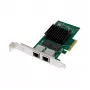 Microconnect MC-PCIE-I350-T2 sąsajos kortelės / adapteris Vidinis RJ-45