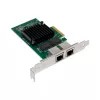 Microconnect MC-PCIE-I350-T2 sąsajos kortelės / adapteris Vidinis RJ-45