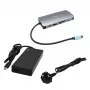 i-tec Metal USB-C Nano Dock HDMI/VGA su LAN + Universalus įkroviklis 77 W