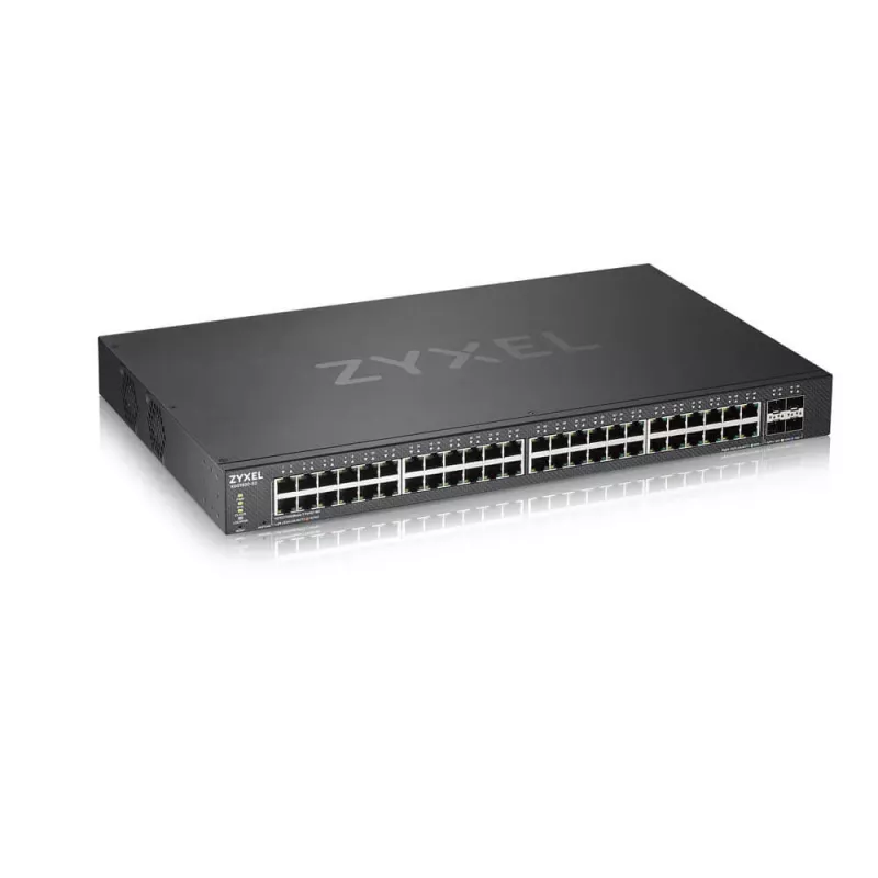 Zyxel XGS1930-52 valdomas L3 gigabitinis eterneto (10/100/1000) juodas