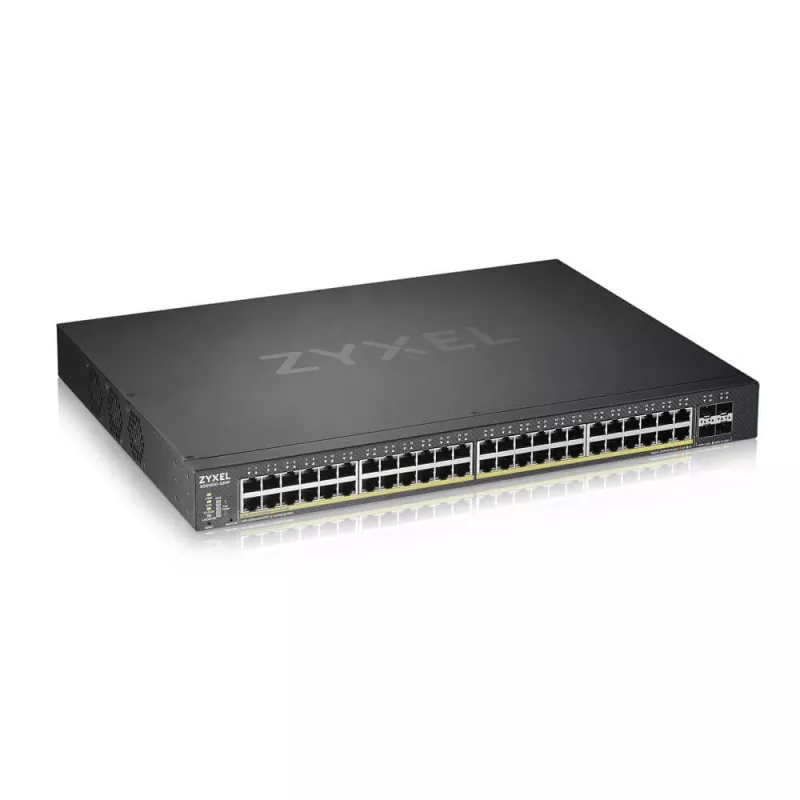 Zyxel XGS1930-52HP valdomas L3 Gigabit Ethernet (10/100/1000) Power over Ethernet (PoE) Juodas