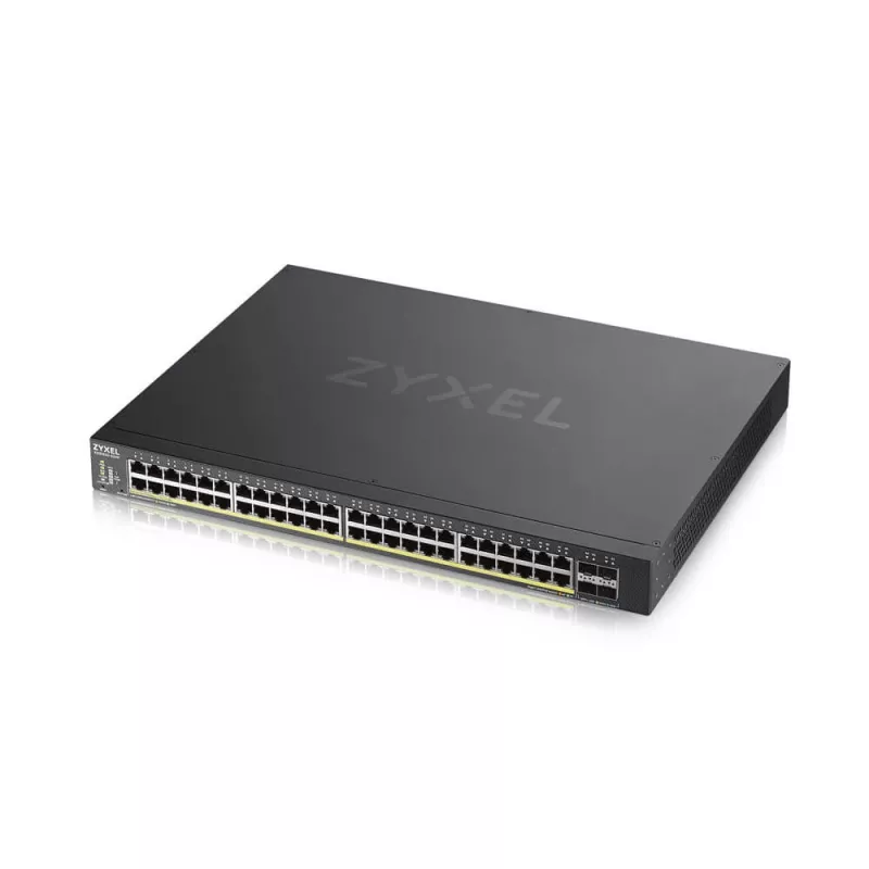 Zyxel XGS1930-52HP valdomas L3 Gigabit Ethernet (10/100/1000) Power over Ethernet (PoE) Juodas