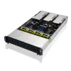 ASUS RS720-E11-RS24U Intel C741 stovas (2U) juodas, sidabrinis