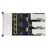ASUS RS720-E11-RS24U Intel C741 stovas (2U) juodas, sidabrinis