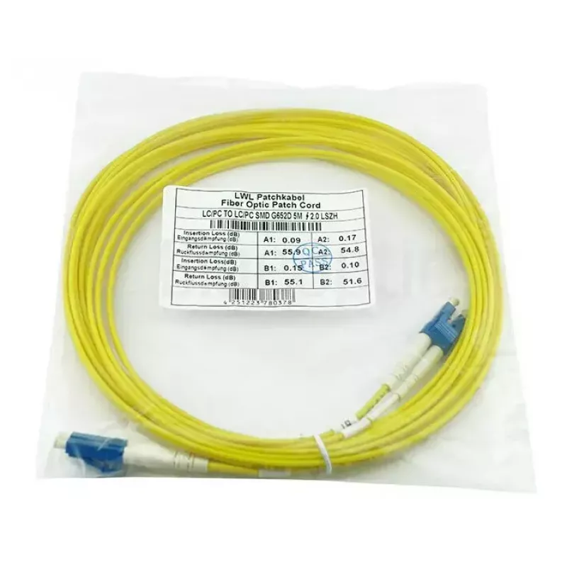 BlueOptics AK345A-BO InfiniBand optinis kabelis 2 m LC geltonas