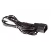 Zebra CS-CC6-IEC maitinimo laidas juodas 0,5 m C7 jungtis C14 jungtis