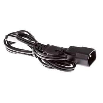 Zebra CS-CC6-IEC maitinimo laidas juodas 0,5 m C7 jungtis C14 jungtis