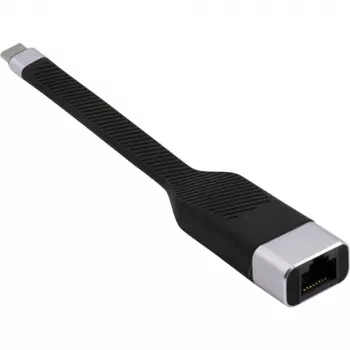 Techly ICOC USBC-RJ45 tinklo kabelis juodas 0,144 m