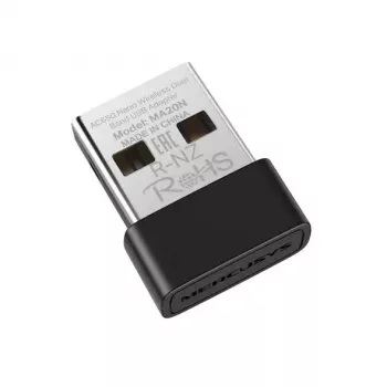 Mercusys MA30N AC1300 Nano belaidis dviejų dažnių USB adapteris