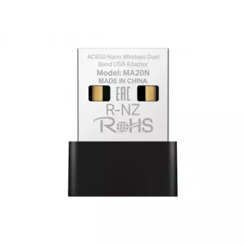 Mercusys MA30N AC1300 Nano belaidis dviejų dažnių USB adapteris