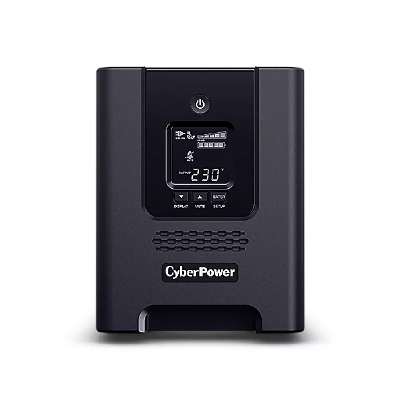 CyberPower PR2200ELCDSXL nepertraukiamo maitinimo šaltinis (UPS) Line-Interactive 2,2 kVA 1980 W 9 kintamosios srovės lizdai (-ų)
