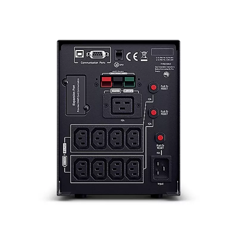 CyberPower PR2200ELCDSXL nepertraukiamo maitinimo šaltinis (UPS) Line-Interactive 2,2 kVA 1980 W 9 kintamosios srovės lizdai (-ų)