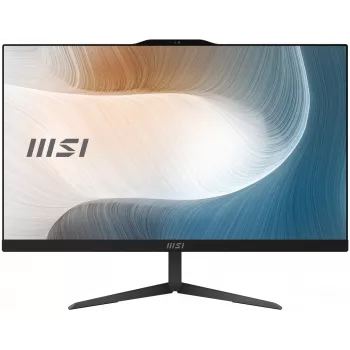 MSI Modern AM242 12M-1629XDE Intel® Core™ i3 i3-1215U 60.5 cm (23.8 colių) 1920 x 1080 pikselių universalusis kompiuteris 8 GB DDR4-SDRAM 256 GB SSD Wi-Fi 6E (802.11ax) juodas