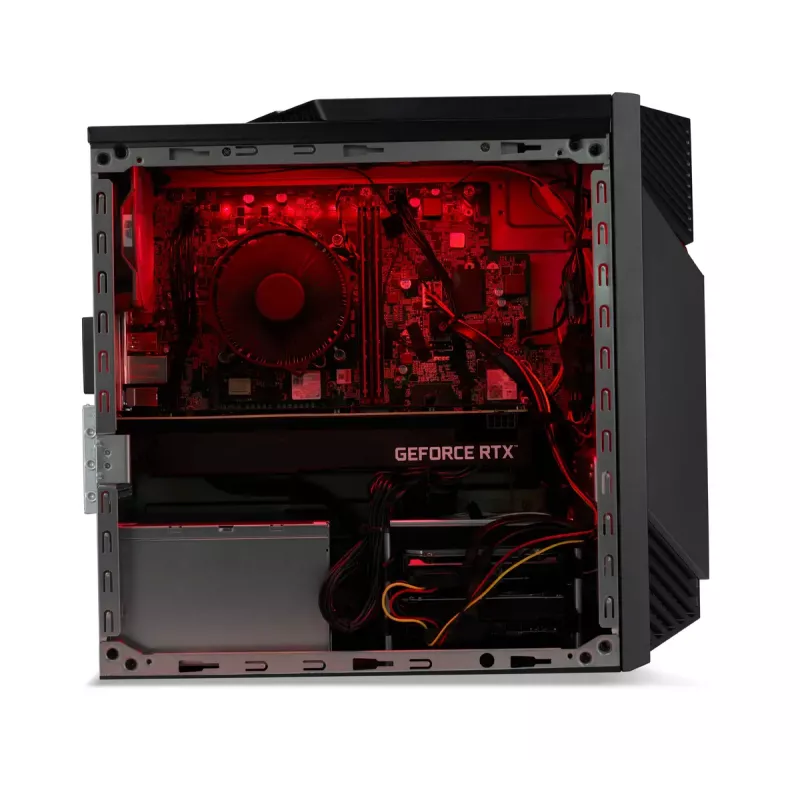 Acer NITRO 50 N50-656 stacionarus kompiuteris, Intel Core i7-14700F, 32 GB DDR5 RAM, 1 TB SSD, NVIDIA GeForce RTX 5060, Windows 11 Home