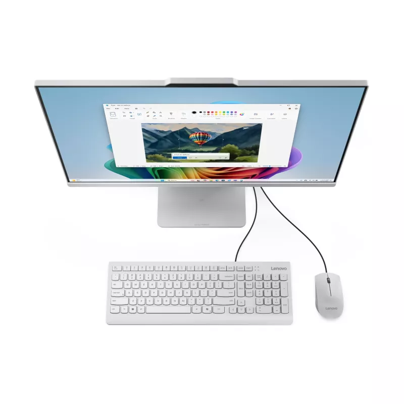 Lenovo IdeaCentre AIO 27AKP10 AMD Ryzen™ 7 250 68,6 cm (27 colių) 1920 x 1080 pikselių Viskas viename kompiuteris 32 GB DDR5-SDRAM 1 TB SSD Windows 11 Home Wi-Fi 6 (802.11ax) Pilka