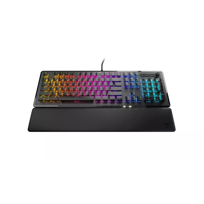 Turtle Beach Vulcan II klaviatūra, skirta žaidimams, USB, vokiečių, juoda