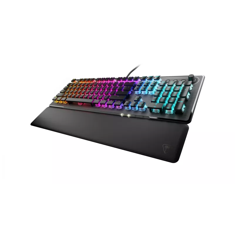 Turtle Beach Vulcan II klaviatūra, skirta žaidimams, USB, vokiečių, juoda