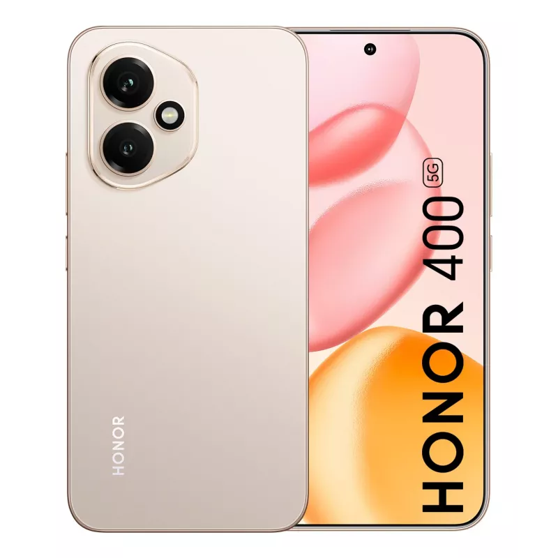 Honor 400 16,6 cm (6,55 colio) Hybrid Dual SIM MagicOS 9.0 5G USB Type-C 8 GB 512 GB 6000 mAh Auksinis