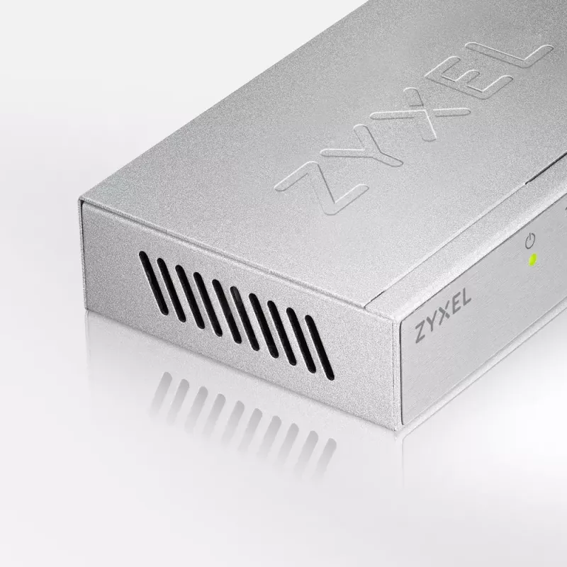 Zyxel GS-105B v3 Nevaldomas L2+ Gigabit Ethernet (10/100/1000) Sidabrinis