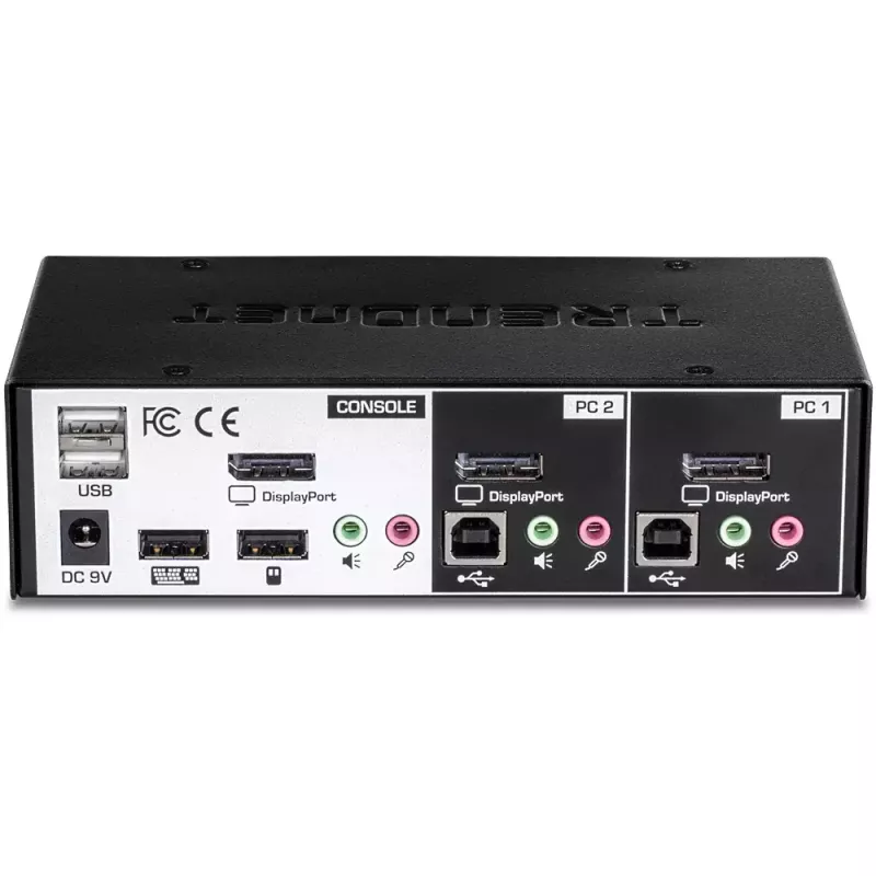 KVM komutatorius Trendnet TK-241DP Juoda