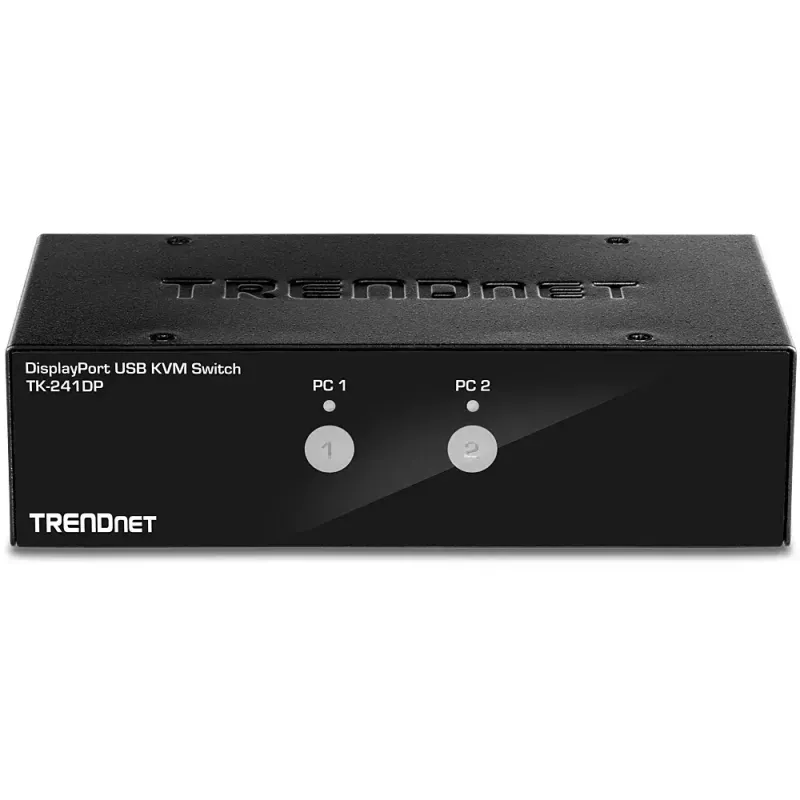 KVM komutatorius Trendnet TK-241DP Juoda