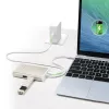 USB Type-C kelių jungčių adapteris j5create JCA374-N laidinis 60W 4K