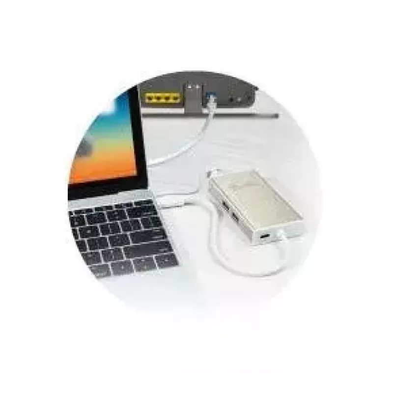 USB Type-C kelių jungčių adapteris j5create JCA374-N laidinis 60W 4K