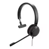 Jabra Evolve 30 II Mono UC USB-C, laidinės, biurui/skambučių centrui, 150–7000 Hz, 142 g, ausinės, juodos