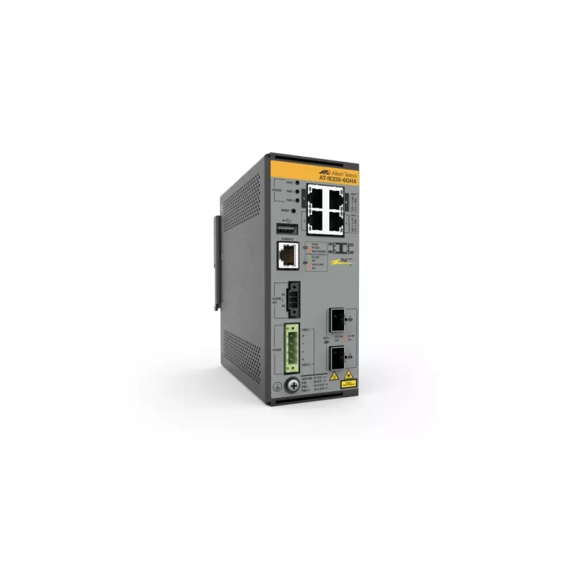 Allied Telesis AT-IE220-6GHX-80 valdomas L2 Gigabit Ethernet (10/100/1000) Power over Ethernet (PoE) pilkas