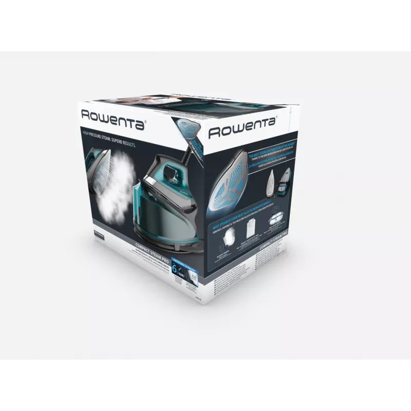 Rowenta DG7623 2200 W 1,1 L Microsteam 400 HD Laser padas Mėlyna, Juoda
