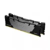 Kingston Technology FURY 32GB 4000MT/s DDR4 CL19 DIMM (2 modulių rinkinys) 1Gx8 Renegade Juoda