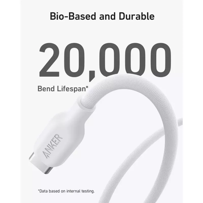 Kabelis Anker 541 1.8 m Lightning į USB C 54.4 g