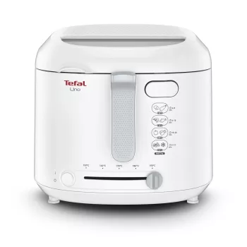 Tefal Uno FF203130 gruzdintuvė vienos krepšelio 1,8 l atskirai stovinti 1600 W giluminio kepimo gruzdintuvė balta