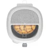 Tefal Uno FF203130 gruzdintuvė vienos krepšelio 1,8 l atskirai stovinti 1600 W giluminio kepimo gruzdintuvė balta