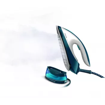 Philips GC7840/20 garo lyginimo stotis 2400 W 1,5 L SteamGlide padas Mėlyna, Balta