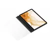Folio dėklas Samsung EF-ZX700P, skirtas Galaxy Tab S8 / S7, tinka 27,9 cm (11 colių) ekranui, juodas, 190 g