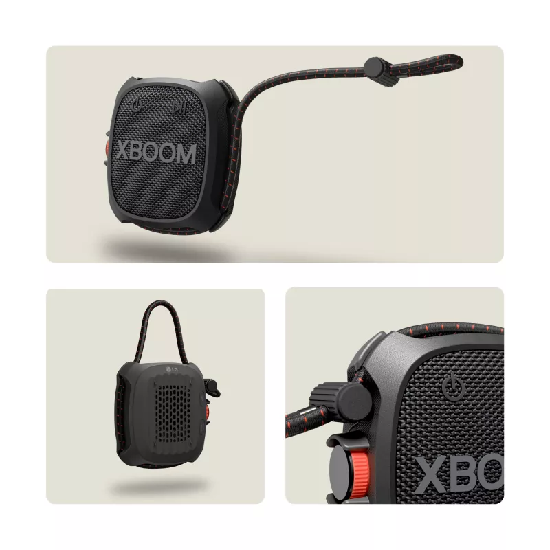 LG XBOOM Go XG2T Mono nešiojamas garsiakalbis Juoda 5 W