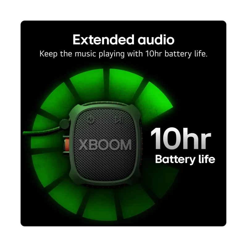 LG XBOOM Go XG2T Mono nešiojamas garsiakalbis Juoda 5 W