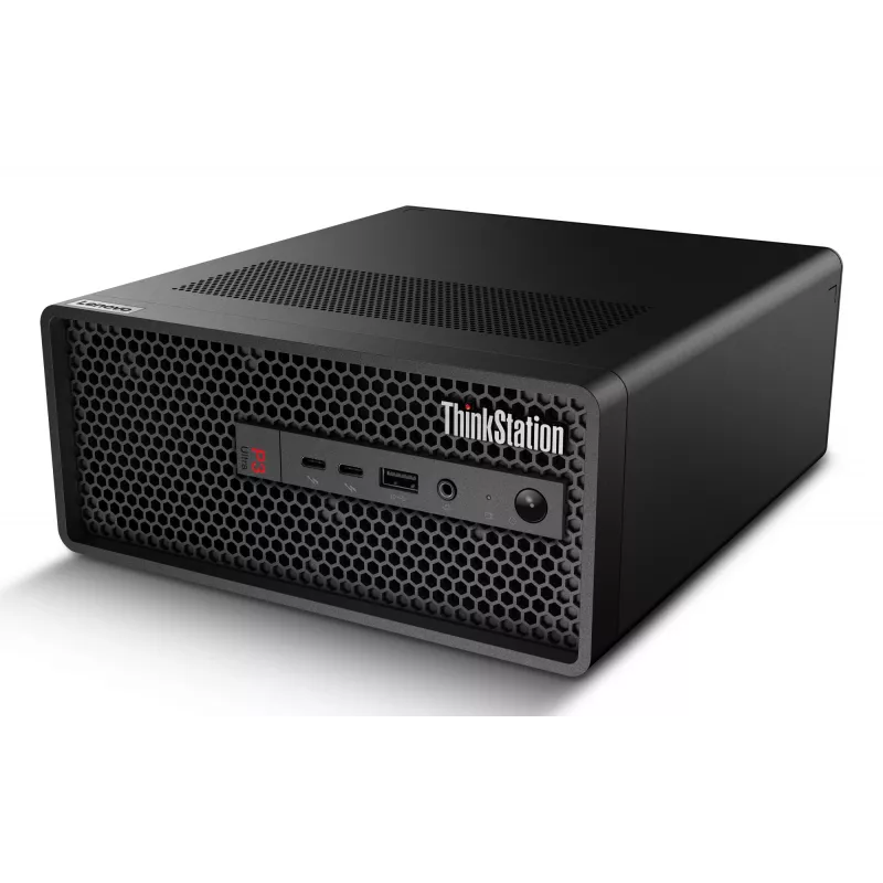 Lenovo ThinkStation P3 Ultra SFF Intel® Core™ i7 i7-14700 32 GB DDR5-SDRAM 512 GB SSD NVIDIA RTX A1000 Windows 11 Pro Mini Tower Workstation juoda