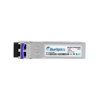 Tinklo siųstuvo-imtuvo modulis BlueOptics 37973177-BO cSFP šviesolaidinis 1250 Mbit/s sidabrinis