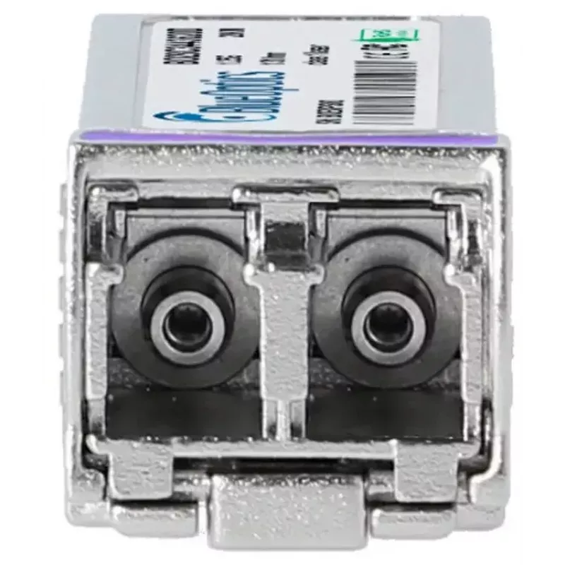 Tinklo siųstuvo modulis BlueOptics AT-SPBD20DUAL-14-BO — šviesolaidinis SFP, cSFP sąsaja, LC jungtis, aliuminis