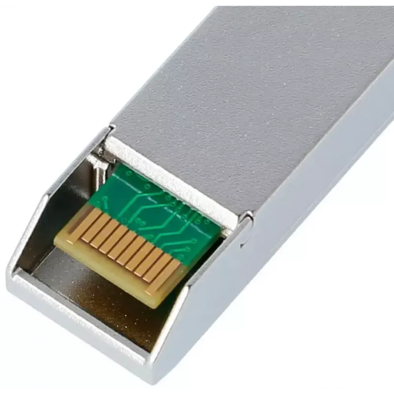 Tinklo siųstuvo modulis BlueOptics AT-SPBD20DUAL-14-BO — šviesolaidinis SFP, cSFP sąsaja, LC jungtis, aliuminis